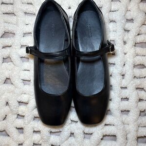 Forever 21 Black Dress Shoes Mary Jane Style